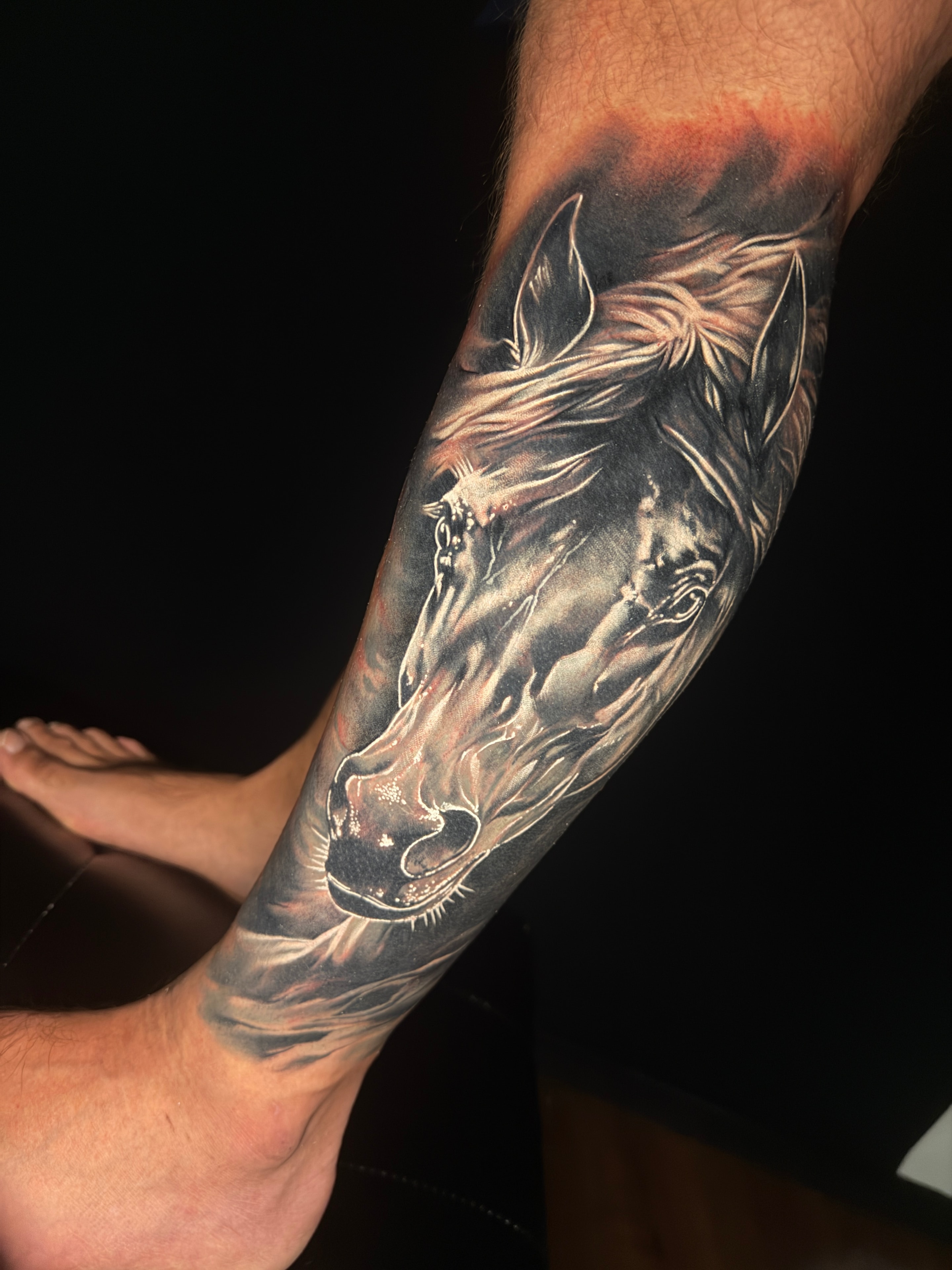 Cover-up después: dragón japonés en el hombro